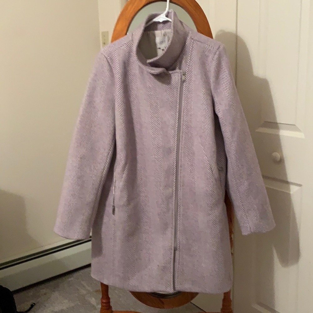 LOFT size Large Purple Coat